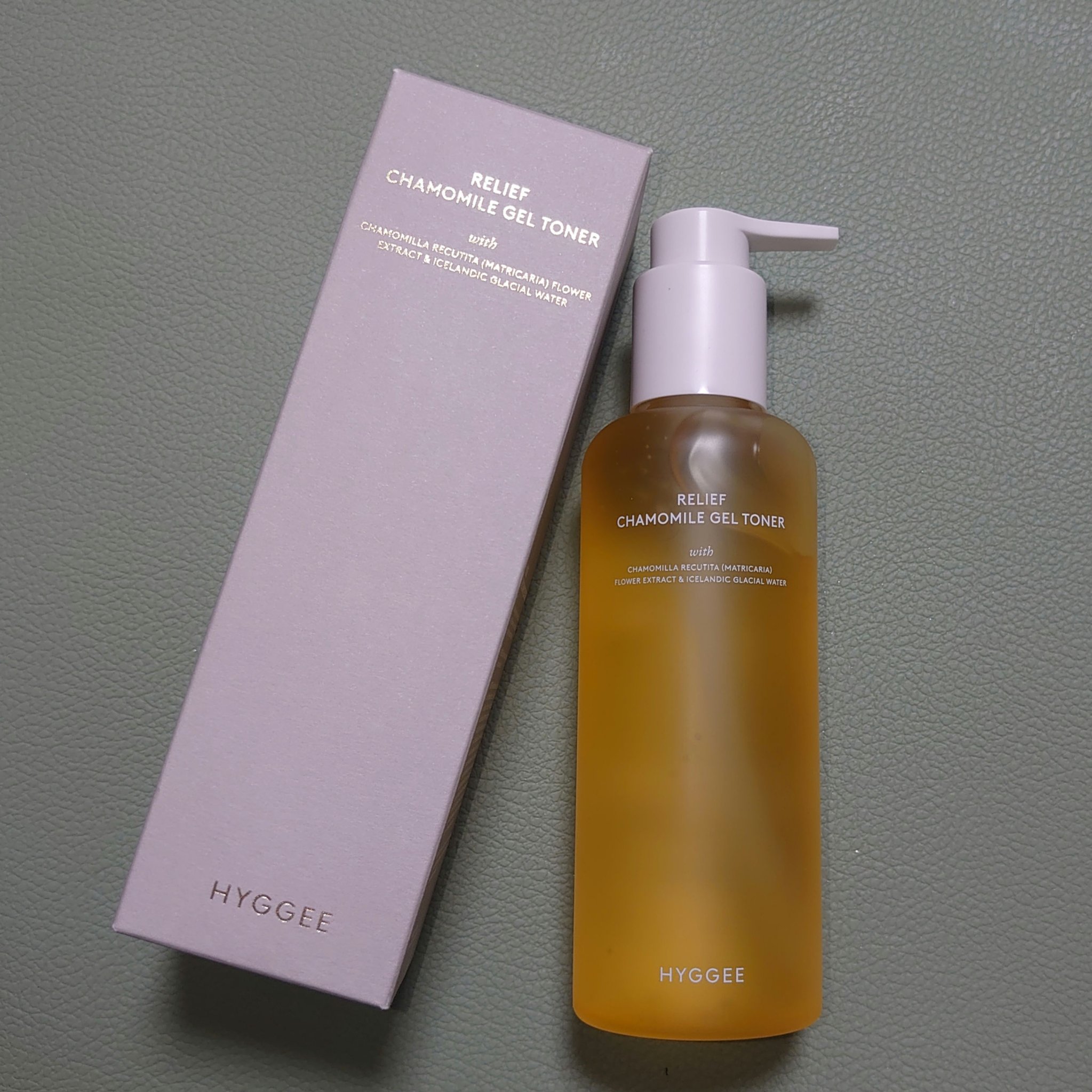 リリーフカモミールジェルトナー/HYGGEE/化粧水を使ったクチコミ（1枚目）