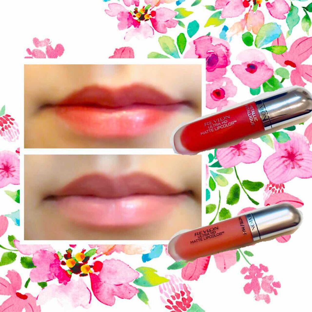 ウルトラ HD マット リップカラー/REVLON/口紅を使ったクチコミ（3枚目）