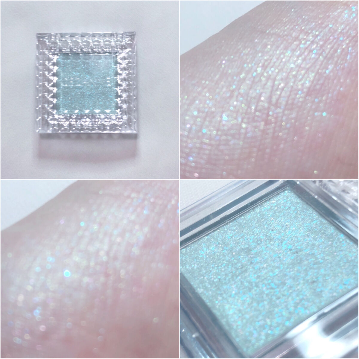 シングルカラーアイシャドウ 07 アイスブルー/CEZANNE/単色アイシャドウを使ったクチコミ（2枚目）