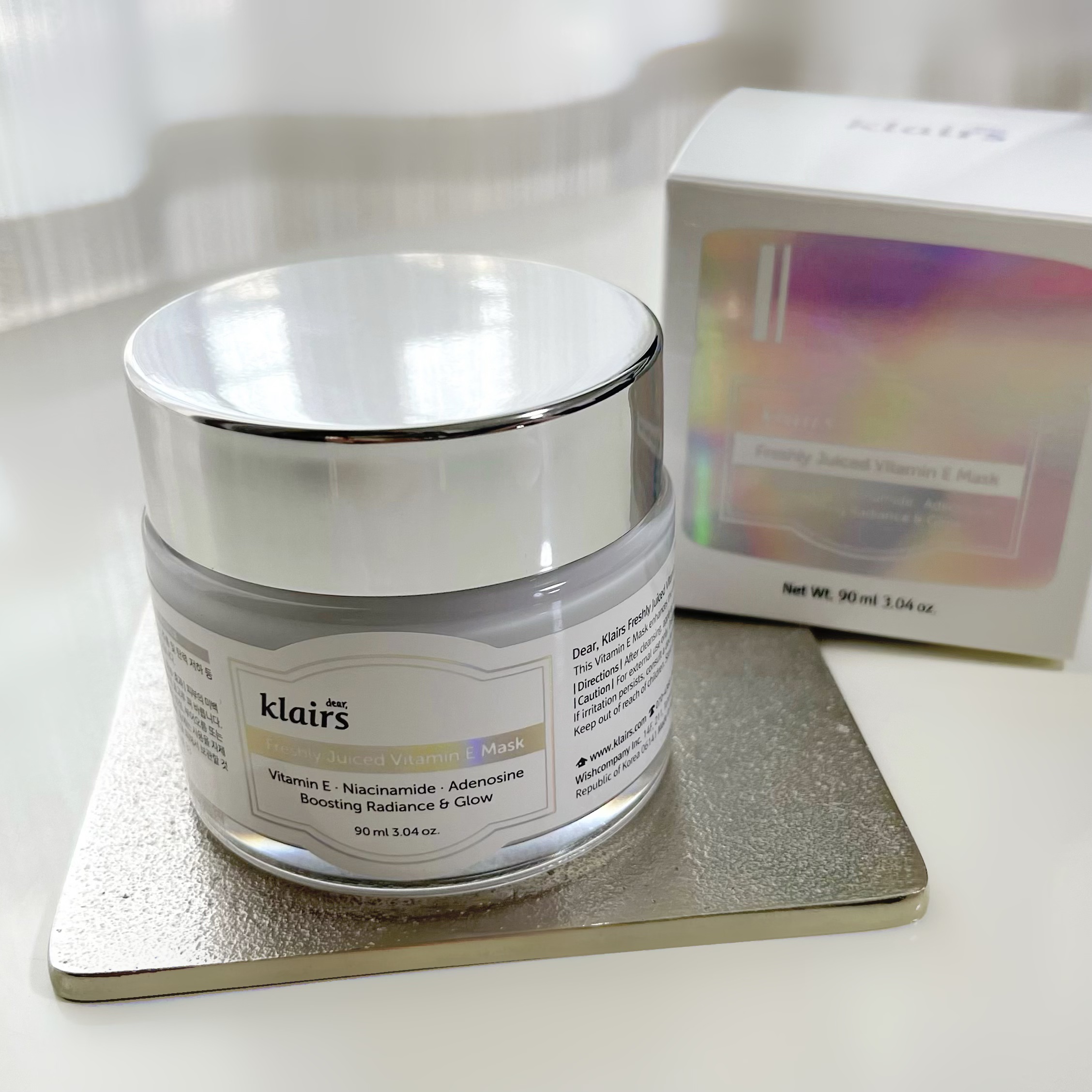 （未使用）klairs　DKフレッシュリージュースドVEマスク　3個セット フレッシュリージュースドビタミンEマスク(90g)｜Klairsの口コミ - ご