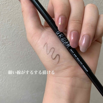 スリムスケッチアイブロウペンシル/U R GLAM/アイブロウペンシルを使ったクチコミ(2枚目)