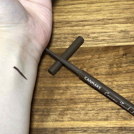 クリーミータッチライナー/キャンメイク/ジェルアイライナーを使ったクチコミ(1枚目)