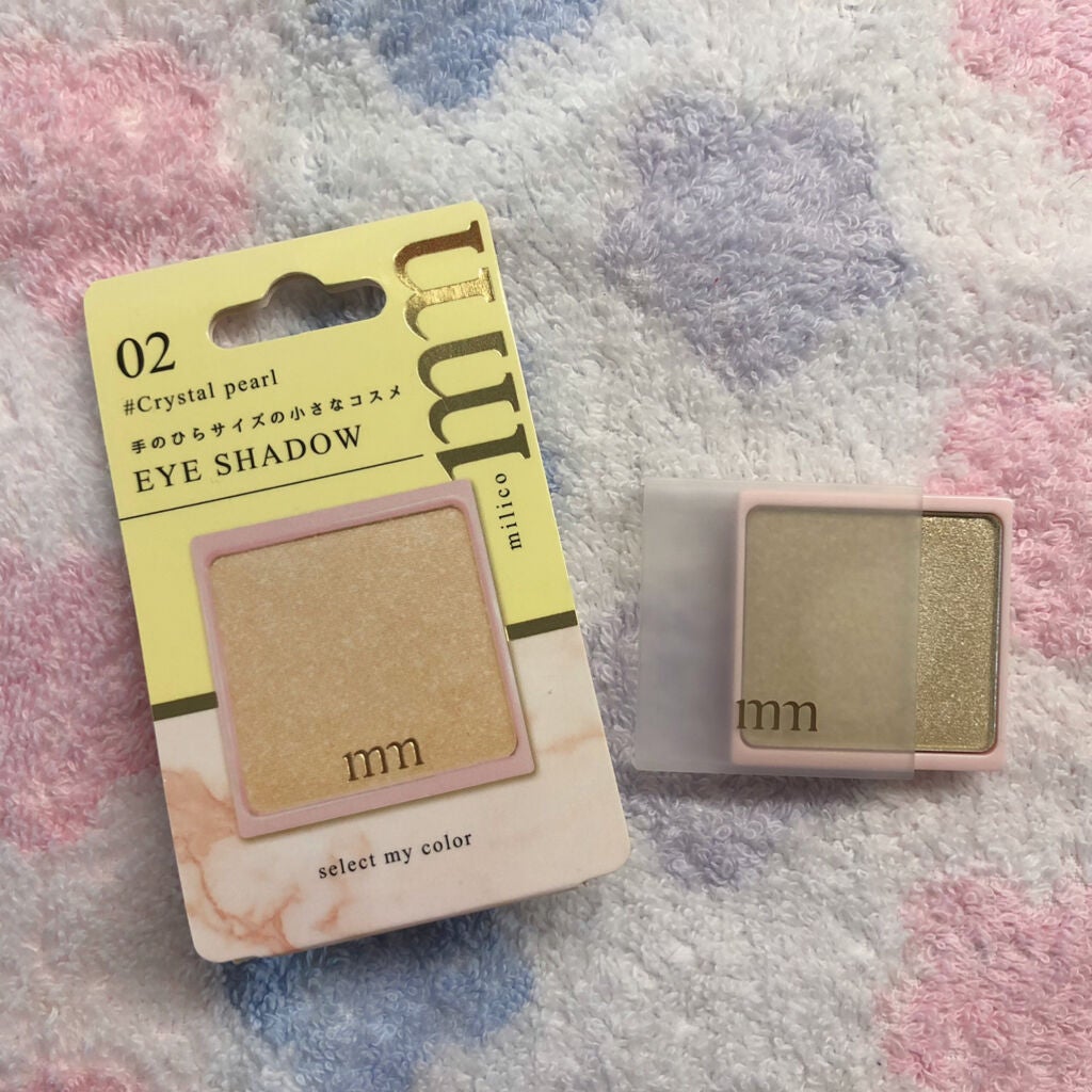 ミリコアイシャドウ/ビューティーワールド/単色アイシャドウを使ったクチコミ(2枚目)