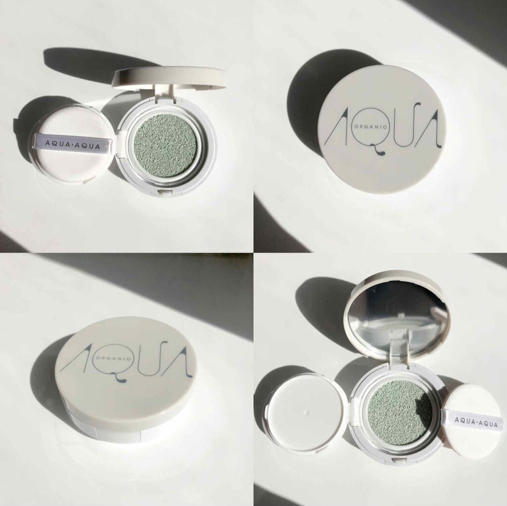オーガニッククッションカラーベース/アクア・アクア/化粧下地を使ったクチコミ(2枚目)