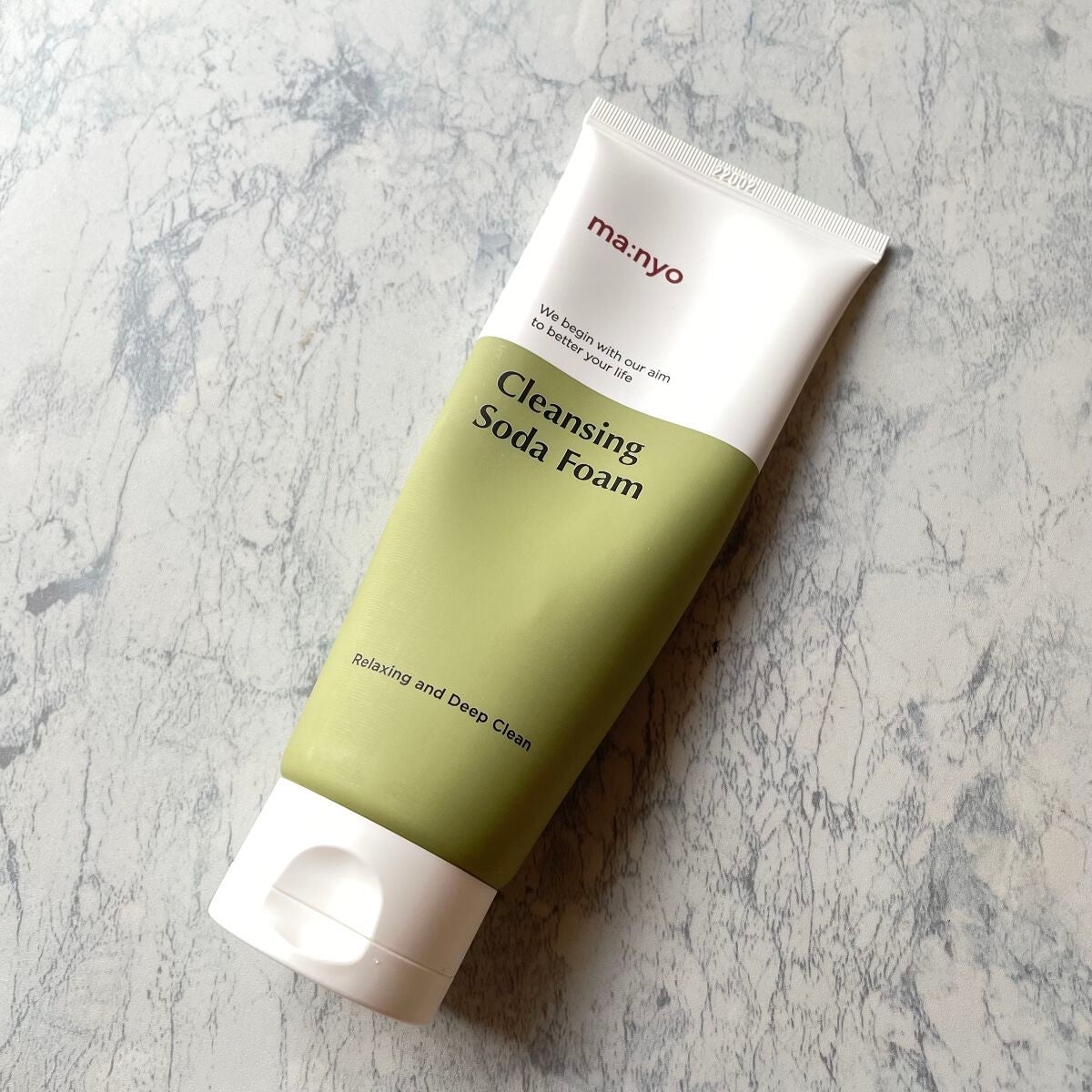 ソーダ洗顔料/manyo/洗顔フォームを使ったクチコミ(1枚目)
