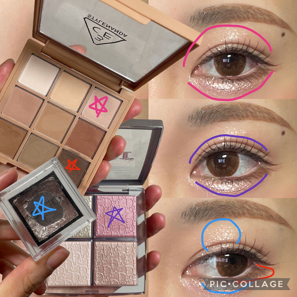 3CE マルチアイカラーパレット/3CE/アイシャドウパレットを使ったクチコミ（3枚目）