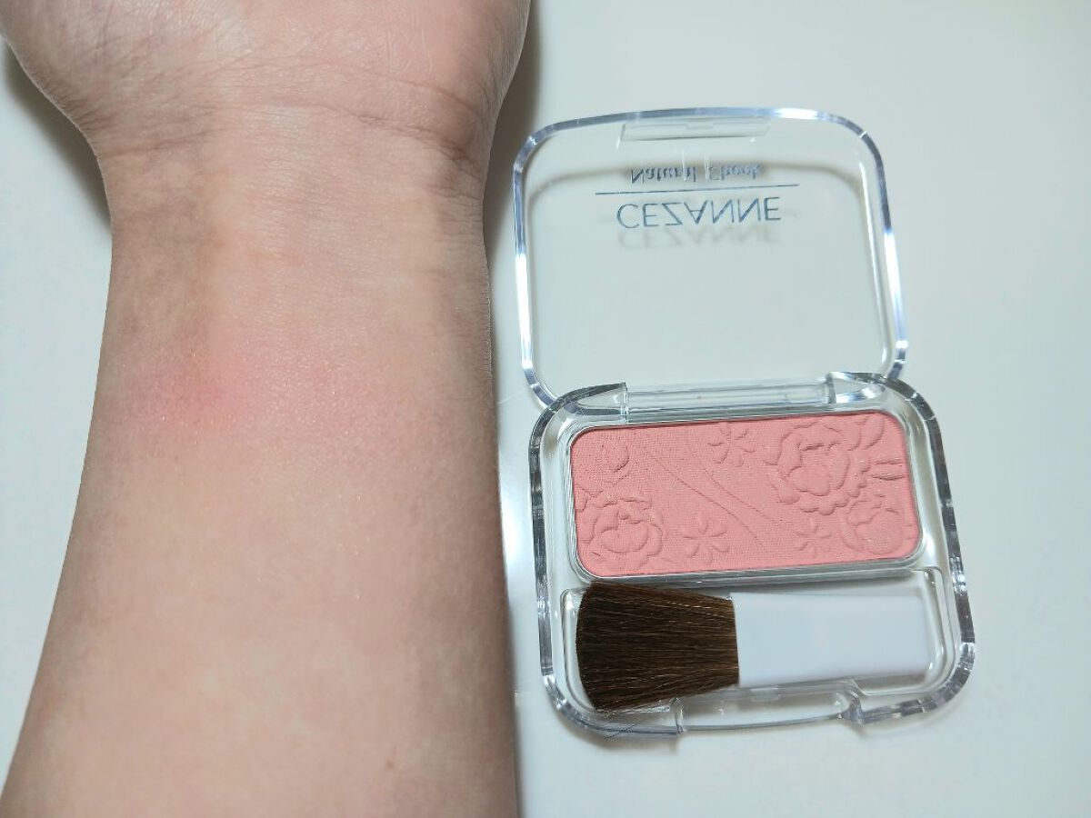 ナチュラル チークN/CEZANNE/パウダーチークを使ったクチコミ（2枚目）