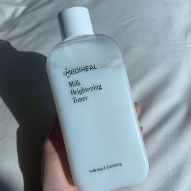 MEDIHEAL ミルクブライトニングトナーのクチコミ「【メディヒール　Milk Brightening Toner🫧】


　　　韓国２大ブランド
.....」（1枚目）