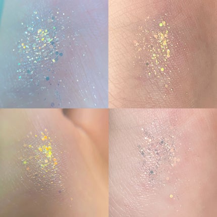 ゲットルーズグリッタージェル/unleashia/グリッターを使ったクチコミ(4枚目)