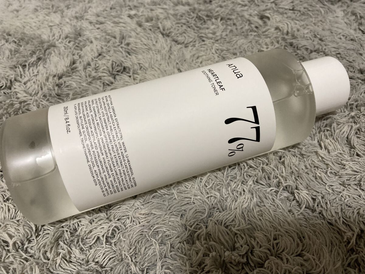 ドクダミ 77 スージングトナー/Anua/化粧水を使ったクチコミ（1枚目）