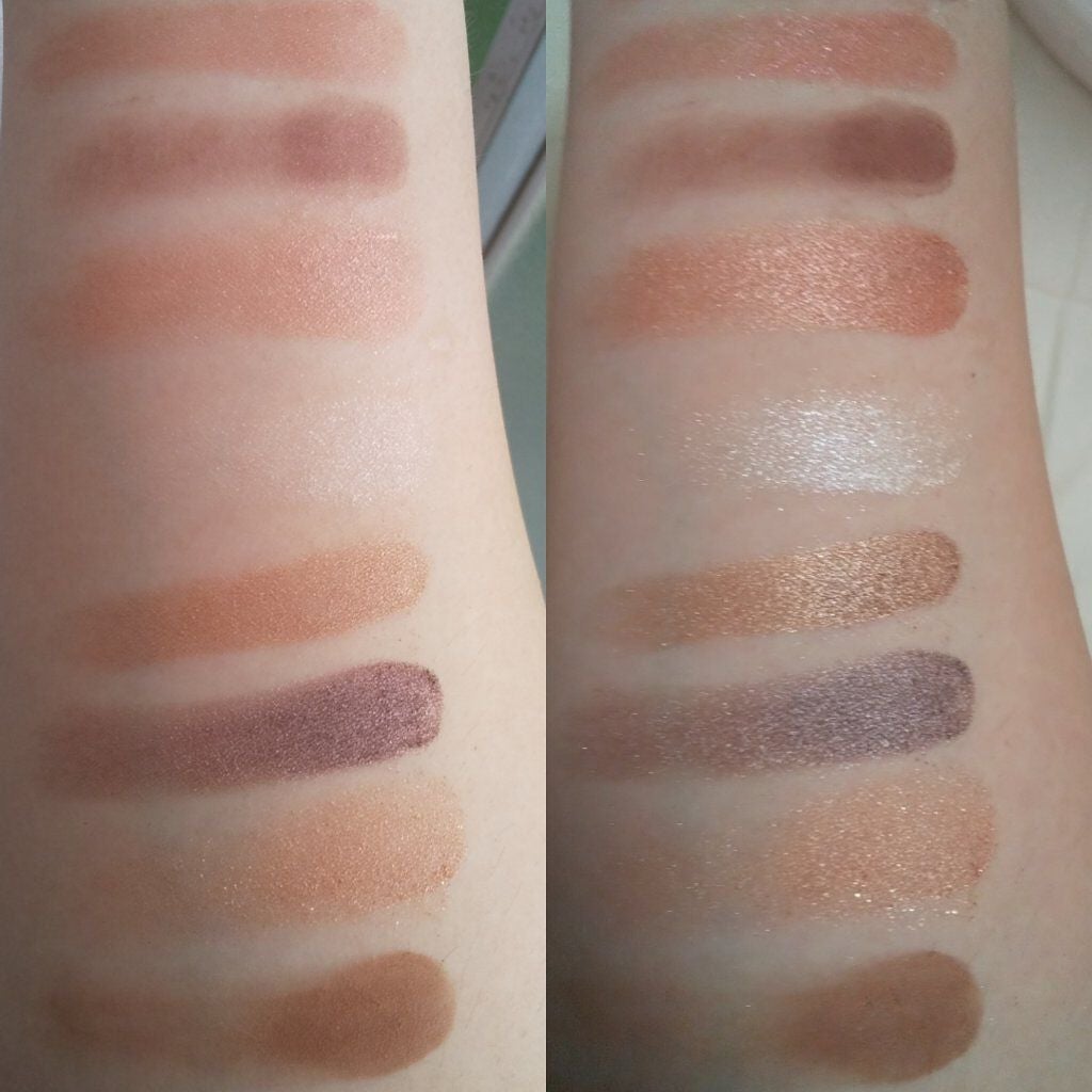 UR GLAM BLOOMING EYE COLOR PALETTE/U R GLAM/アイシャドウパレットを使ったクチコミ(2枚目)