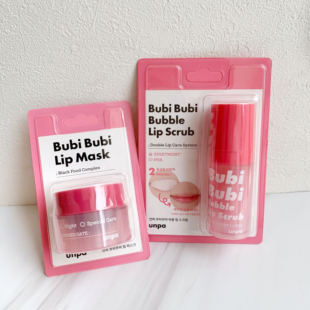 BubiBubi Lip/unpa/リップケアを使ったクチコミ（1枚目）