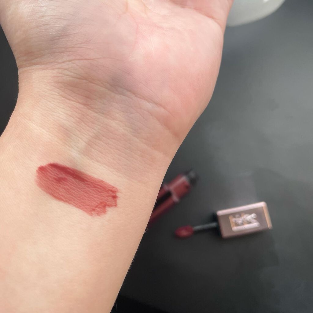 ルージュ ピュールクチュール ヴェルニ ウォーターグロウ/YVES SAINT LAURENT BEAUTE/口紅を使ったクチコミ(2枚目)