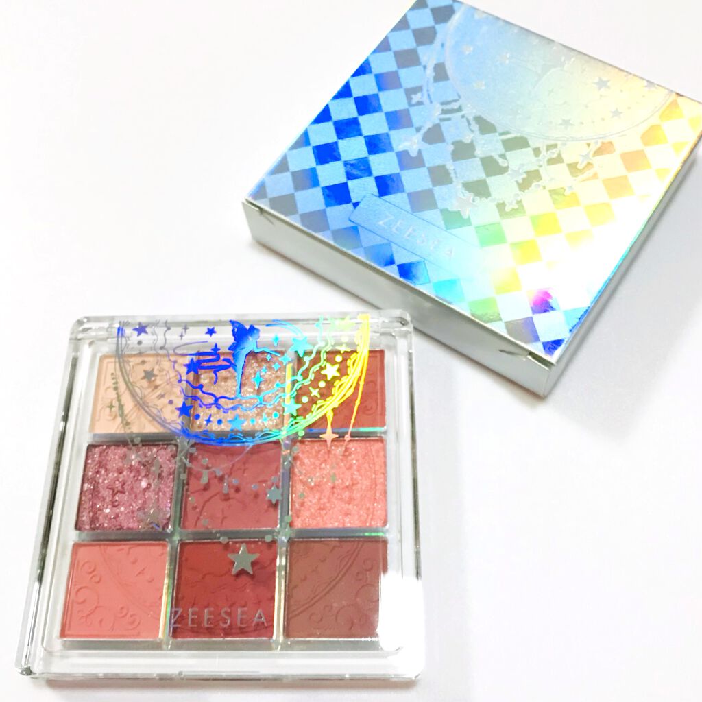 クォーツ 9色アイシャドウパレット(ドリームランドアイシャドウ)/ZEESEA/アイシャドウパレットを使ったクチコミ(2枚目)