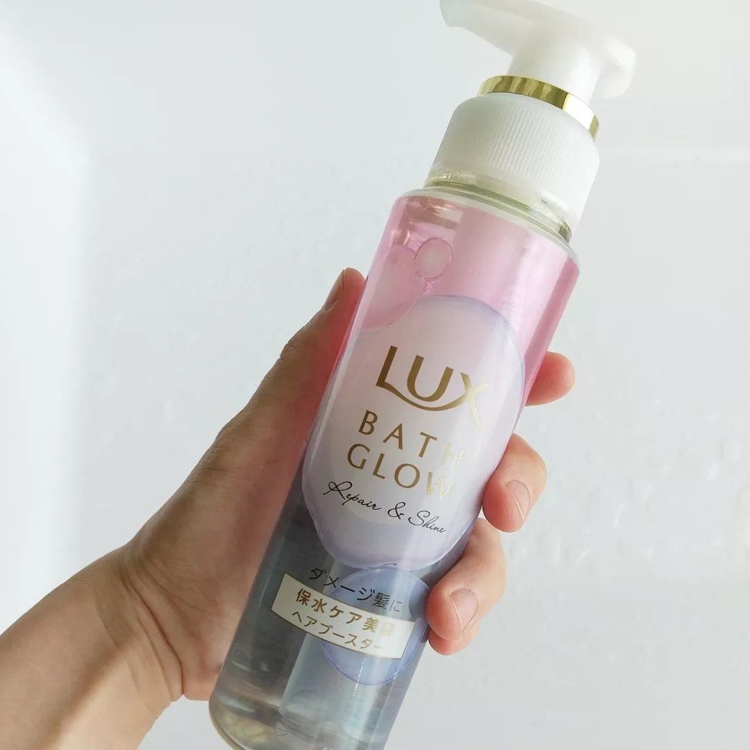 ラックス バスグロウ リペア＆シャイン ヘアブースター/LUX/洗い流すヘアトリートメントを使ったクチコミ（3枚目）