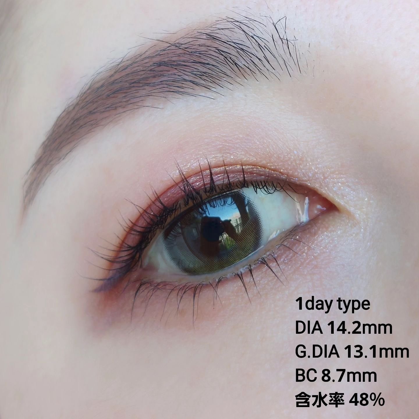 Glowy 1day/OLENS/ワンデー（１DAY）カラコンを使ったクチコミ（3枚目）