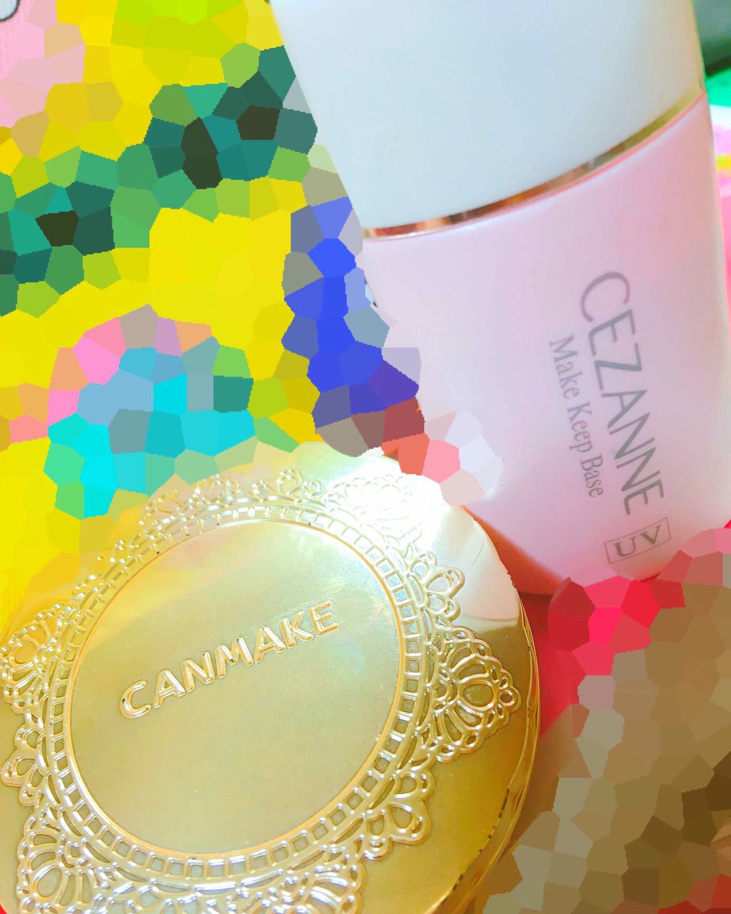 【旧品】マシュマロフィニッシュパウダー/キャンメイク/プレストパウダーを使ったクチコミ（1枚目）