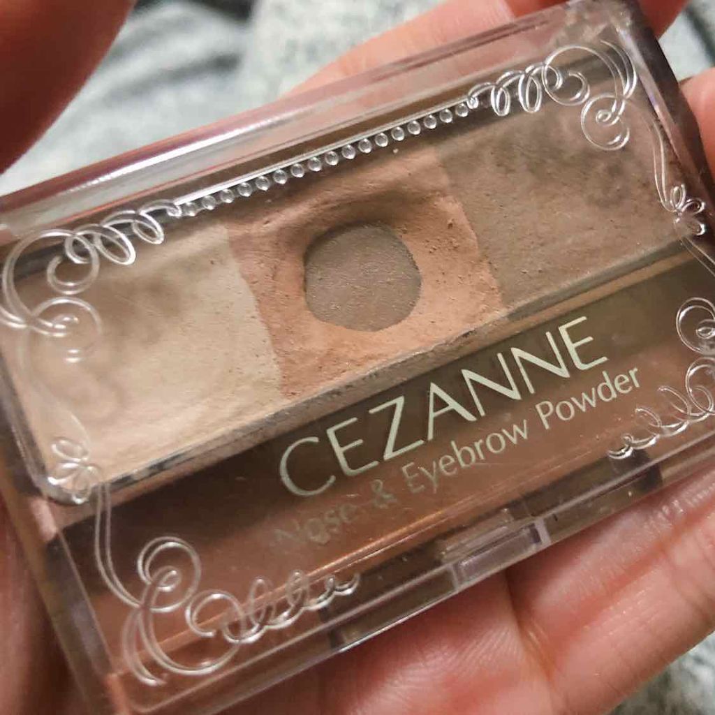 ノーズ&アイブロウパウダー/CEZANNE/パウダーアイブロウを使ったクチコミ(1枚目)