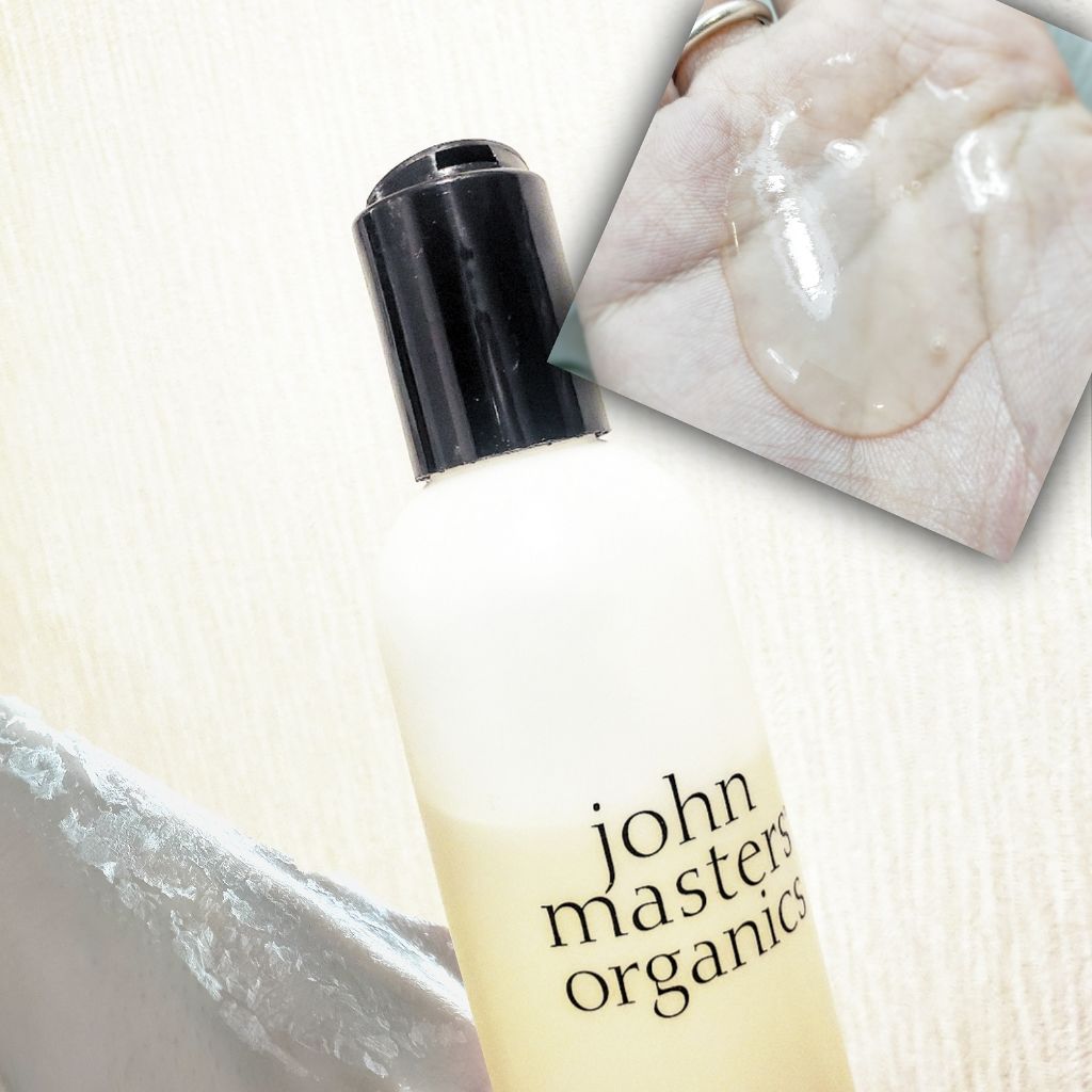 スイートオレンジ＆シルクプロテインスタイリングジェル/john masters organics/ヘアジェルを使ったクチコミ（3枚目）