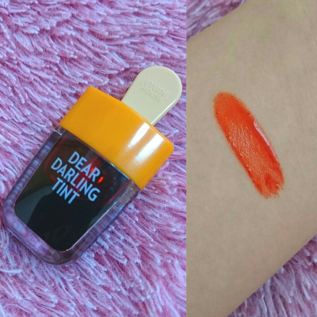 ディアダーリン ウォータージェルティント （アイスティント）/ETUDE/口紅を使ったクチコミ（1枚目）