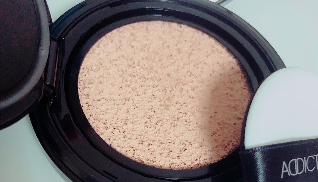 スキンリフレクト ラスティング UV クッションファンデーション/ADDICTION/クッションファンデーションを使ったクチコミ(4枚目)