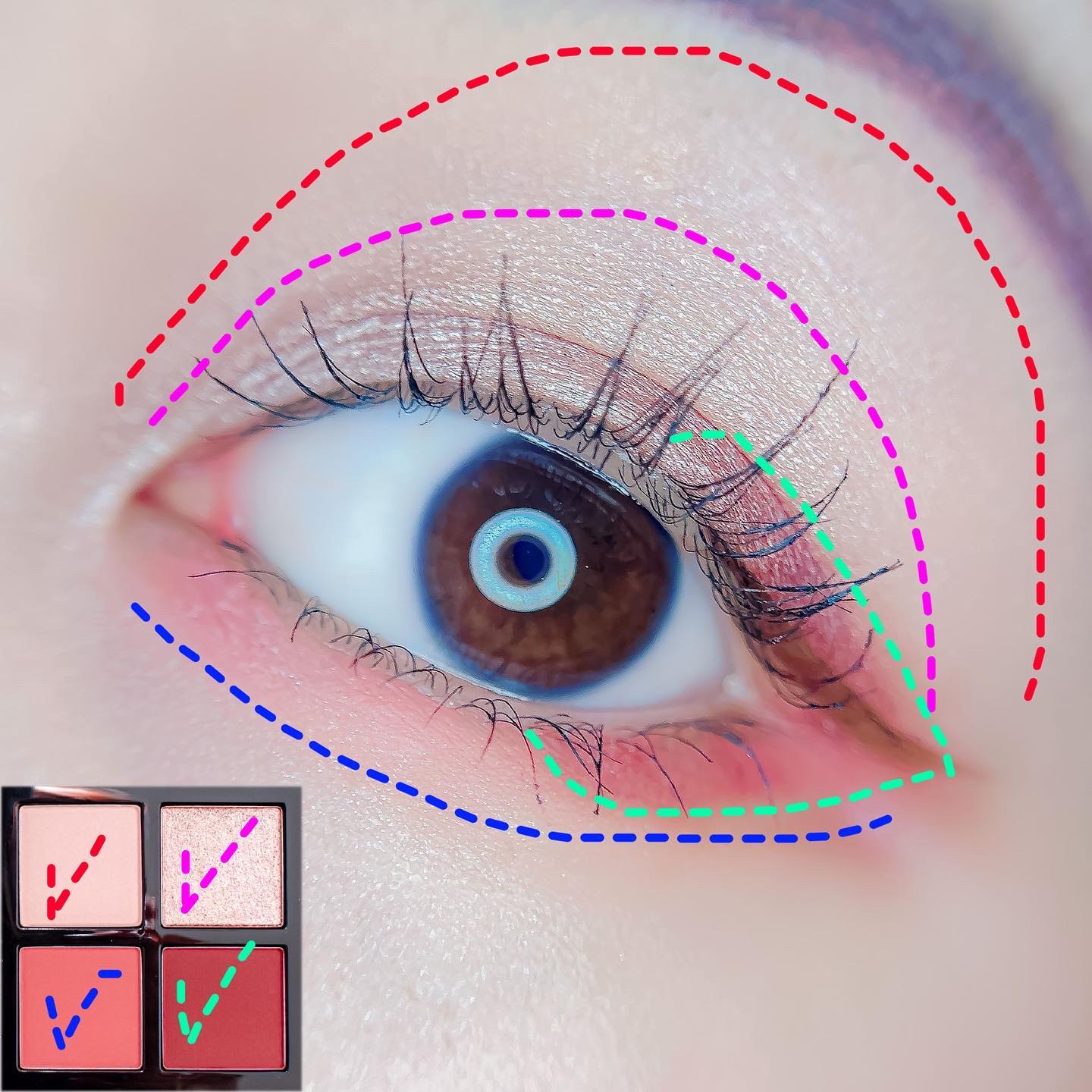 スキルレスライナー/LUMIURGLAS/リキッドアイライナーを使ったクチコミ（2枚目）