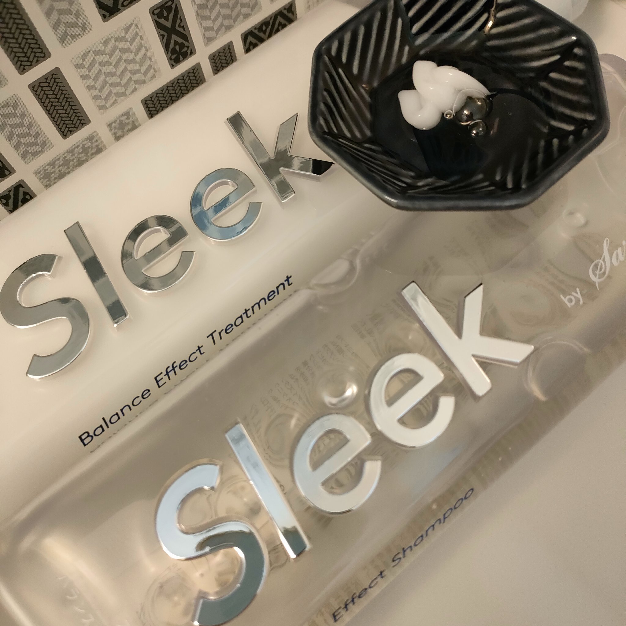 バランスエフェクトシャンプー／トリートメント シャンプー/スリーク by サラサロン/市販シャンプーを使ったクチコミ（3枚目）