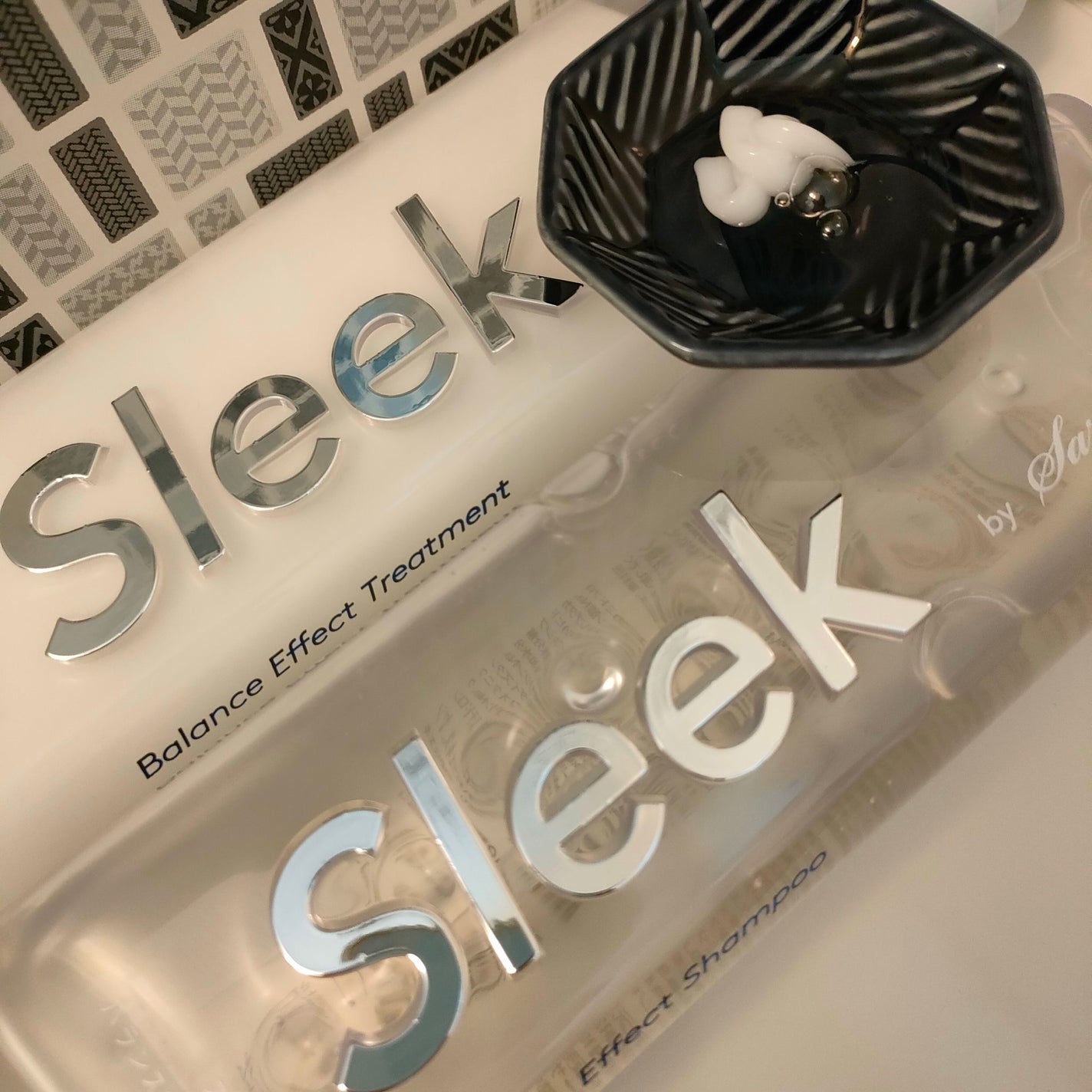 バランスエフェクトシャンプー/トリートメント/スリーク by サラサロン/市販シャンプーを使ったクチコミ(3枚目)