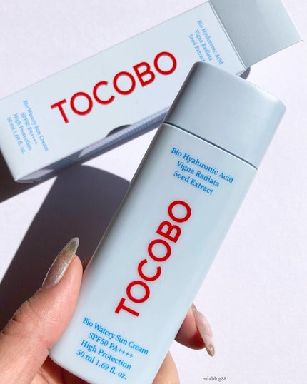 バイオウォータリーサンクリーム/TOCOBO/日焼け止めクリームを使ったクチコミ(8枚目)