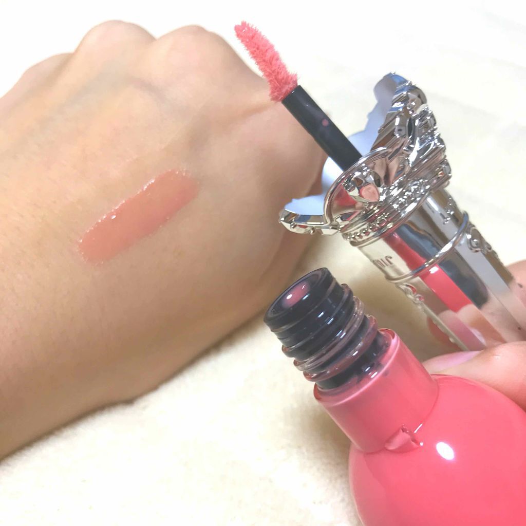 フォーエヴァージューシー オイルルージュ シアー/JILL STUART/口紅を使ったクチコミ(2枚目)