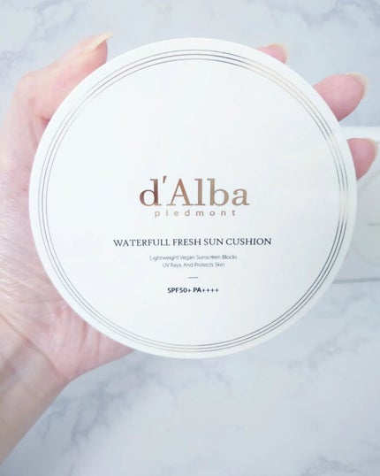 ウォータフルフレッシュサンクッション/ダルバ/日焼け止めローションを使ったクチコミ(2枚目)