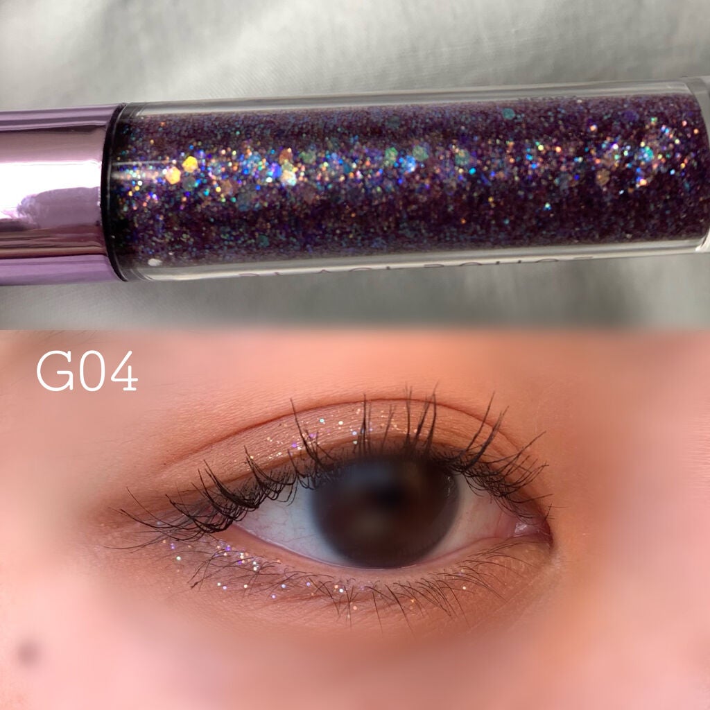 パールブリーアイグリッター/BLACK ROUGE/グリッターを使ったクチコミ(3枚目)