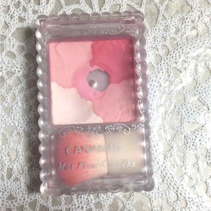 マットフルールチークス/キャンメイク/パウダーチークを使ったクチコミ(1枚目)