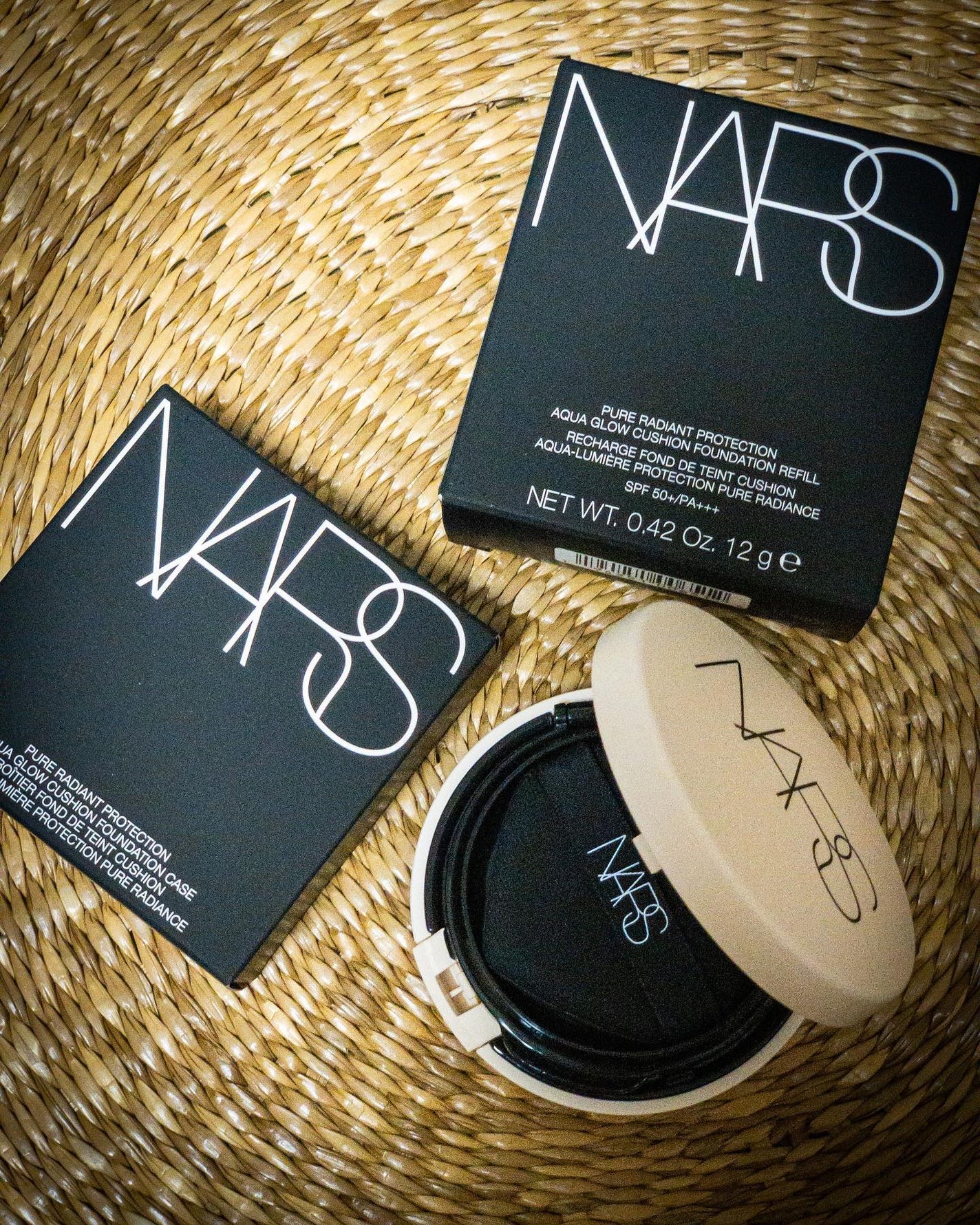 ピュアラディアントプロテクション アクアティックグロー クッションファンデーション SPF50+/PA+++/NARS/クッションファンデーションを使ったクチコミ(4枚目)
