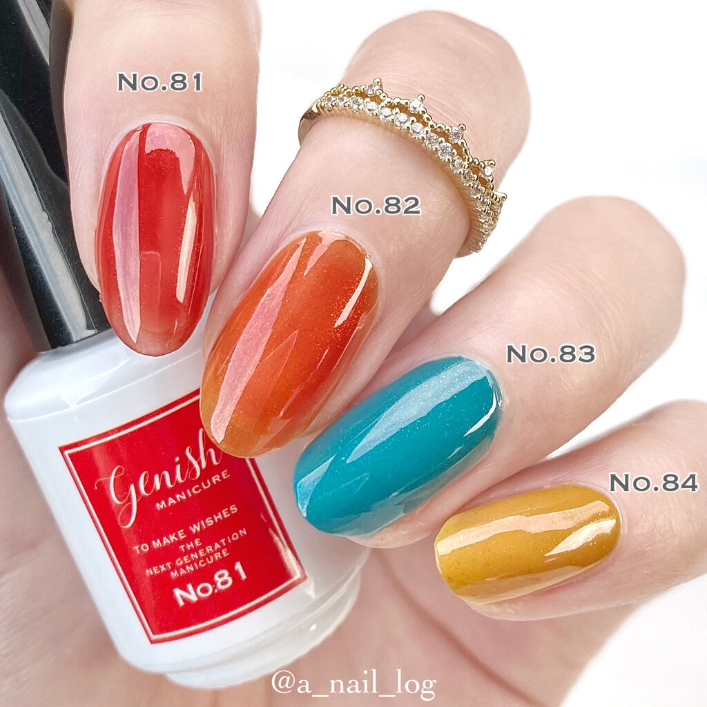 ジーニッシュ/ジーニッシュマニキュア/マニキュアを使ったクチコミ（2枚目）