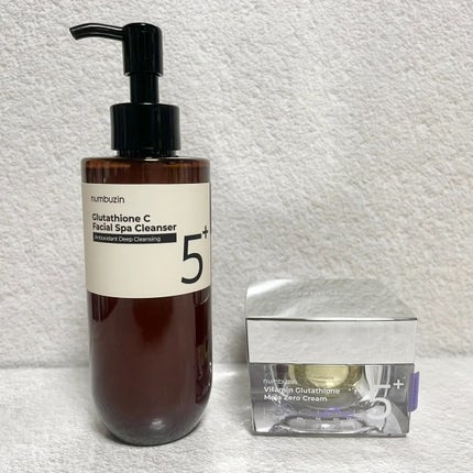 5番 白玉グルタチオンCアロママッサージクレンジング/numbuzin/オイルクレンジングを使ったクチコミ(1枚目)