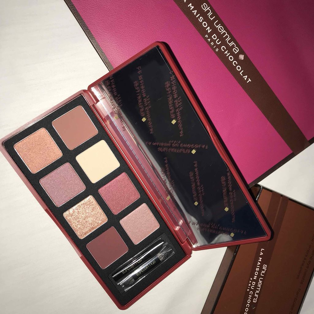 ガナッシュ アンド プラリネ アイパレット/shu uemura/アイシャドウパレットを使ったクチコミ（2枚目）