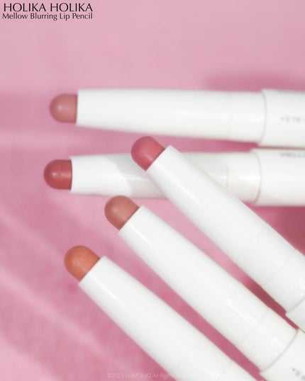 メロウブラーリングリップペンシル/HOLIKA HOLIKA/リップライナーを使ったクチコミ(6枚目)