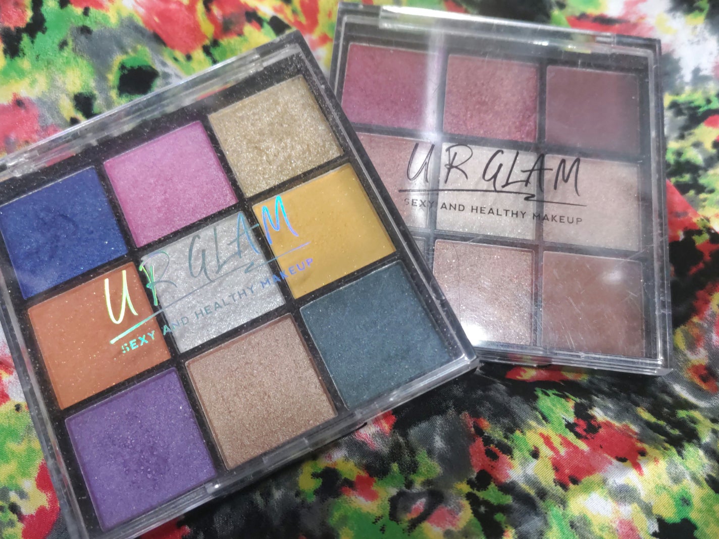 UR GLAM BLOOMING EYE COLOR PALETTE/U R GLAM/アイシャドウパレットを使ったクチコミ(1枚目)