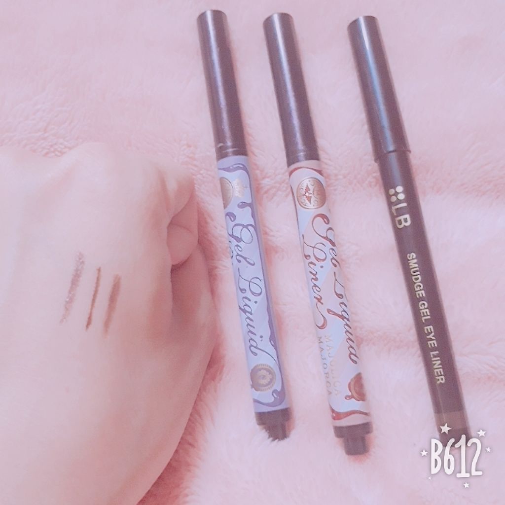 スマッジジェルアイライナー/LB/ジェルアイライナーを使ったクチコミ(2枚目)