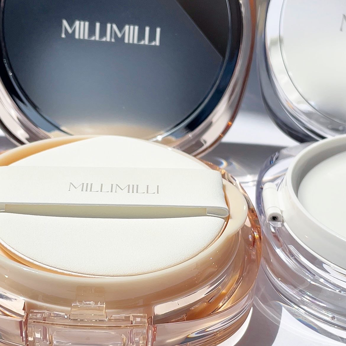 ツートンクッション/MILLIMILLI/クッションファンデーションを使ったクチコミ(9枚目)