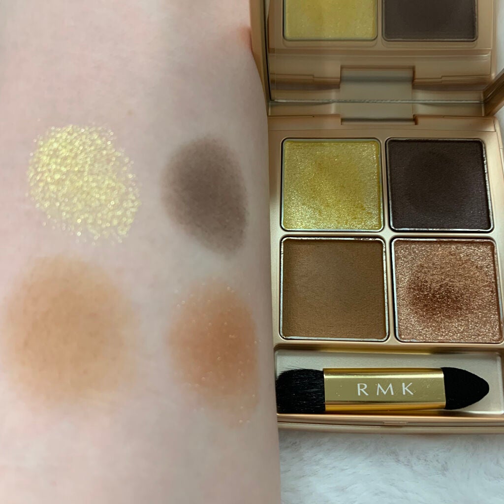 ローズウッドデイドリーム 4アイズ /RMK/アイシャドウパレットを使ったクチコミ(2枚目)