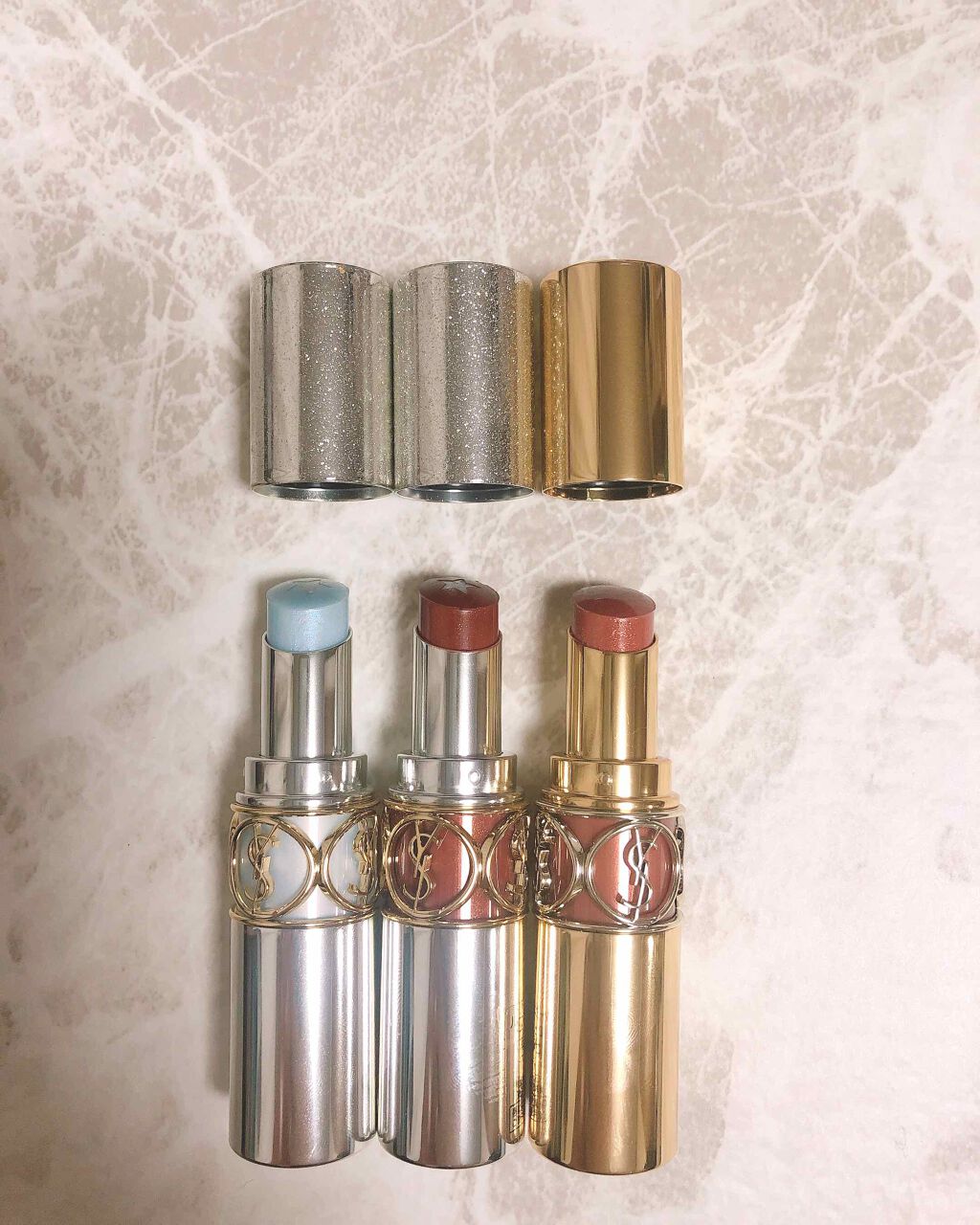 ルージュ ヴォリュプテ ロックシャイン/YVES SAINT LAURENT BEAUTE/口紅を使ったクチコミ(1枚目)