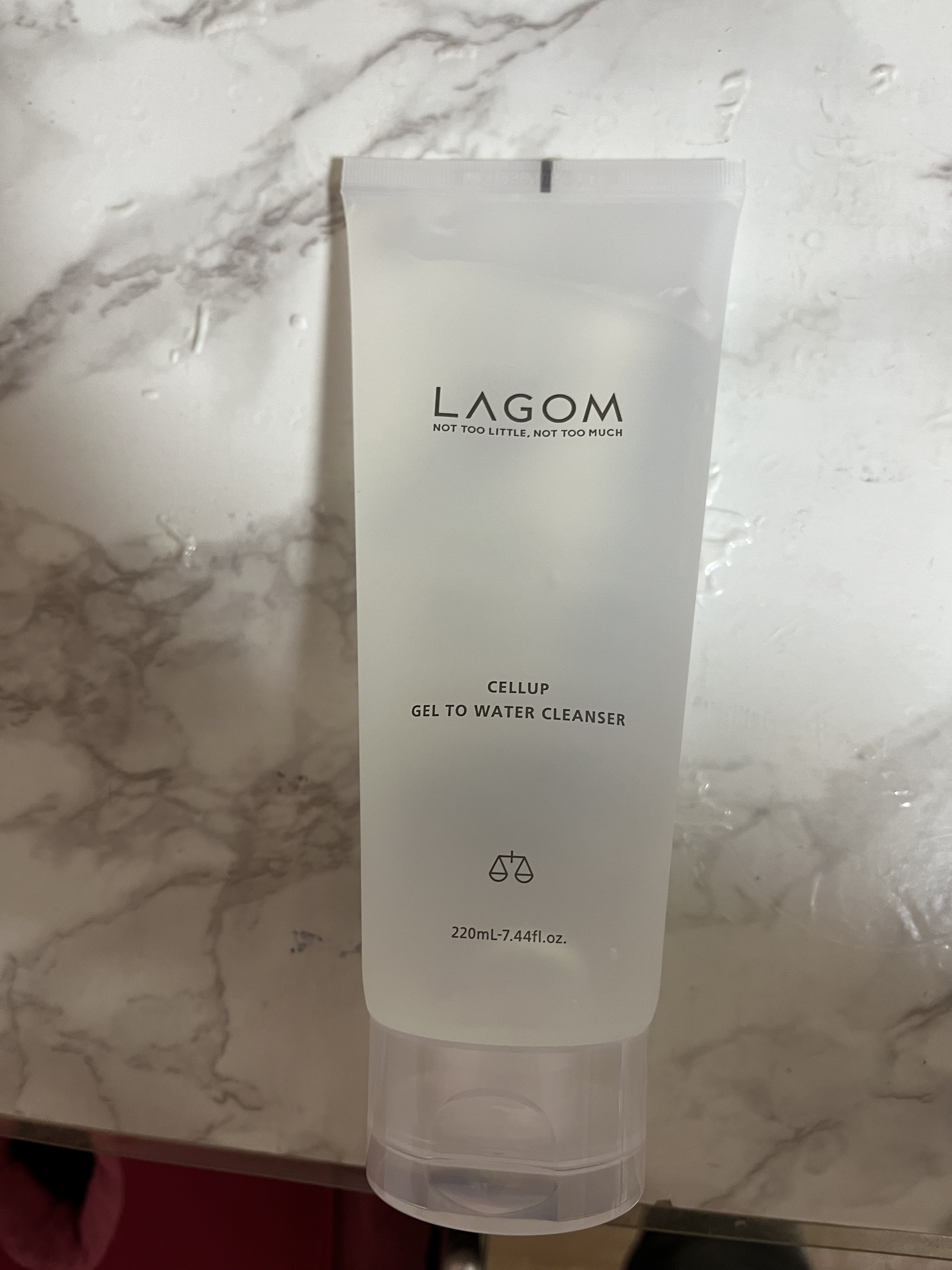 ラゴム ジェルトゥウォーター クレンザー(朝用洗顔)/LAGOM /その他洗顔料を使ったクチコミ（1枚目）