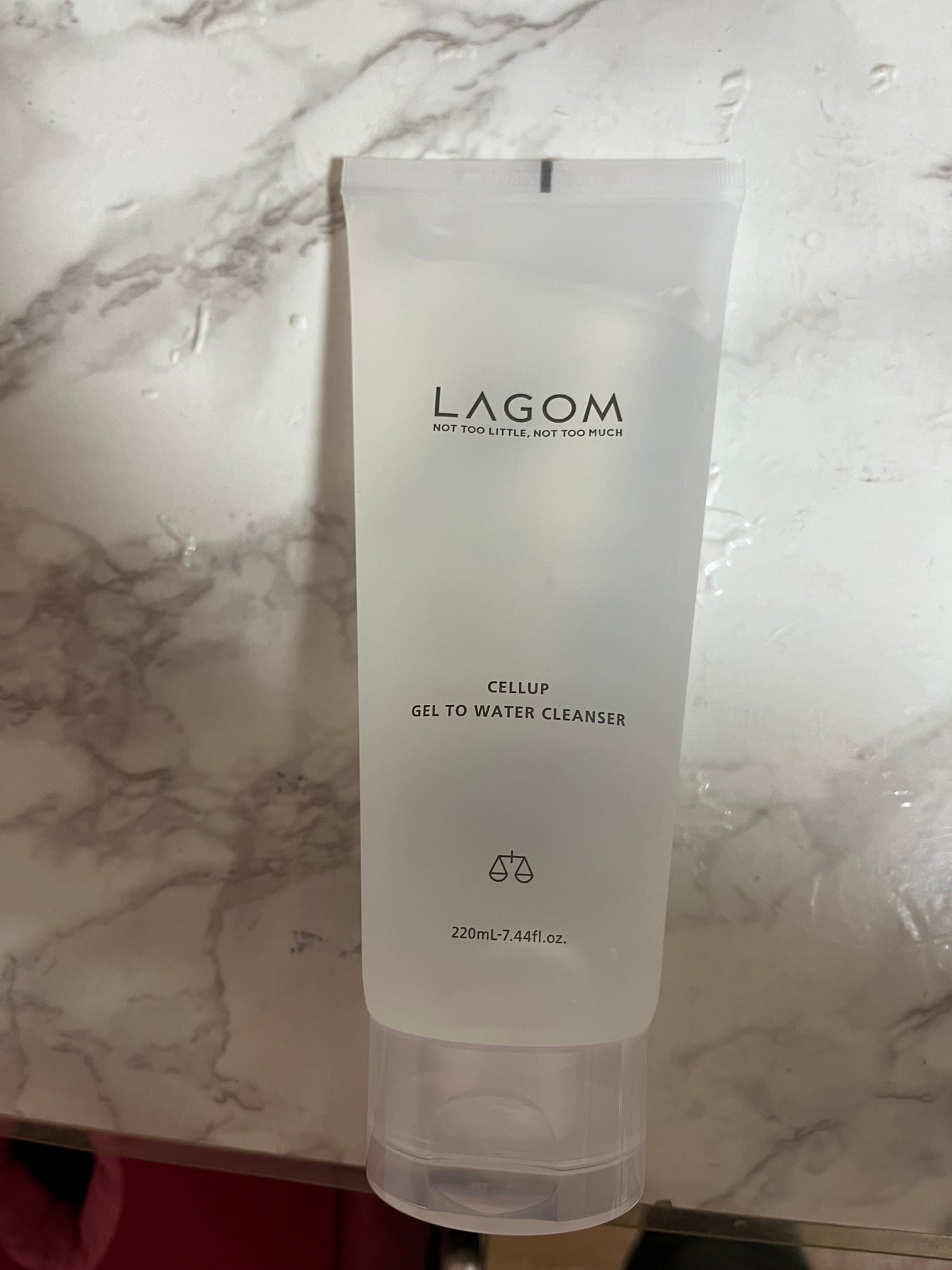 ラゴム ジェルトゥウォーター クレンザー(朝用洗顔)/LAGOM /その他洗顔料を使ったクチコミ(1枚目)