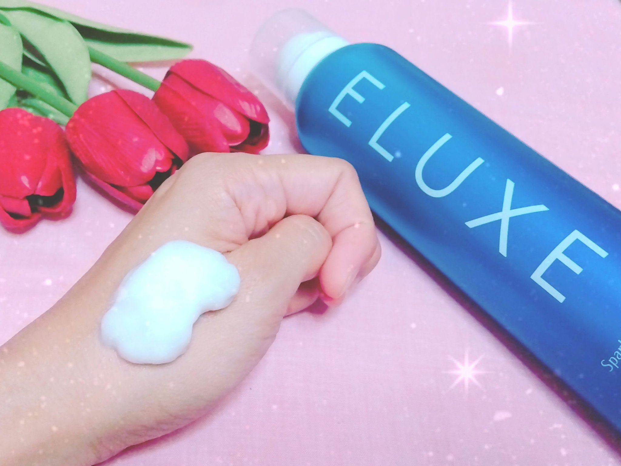 スパークリング オーガニック スパ シャンプー/ELUXE /市販シャンプーを使ったクチコミ（3枚目）