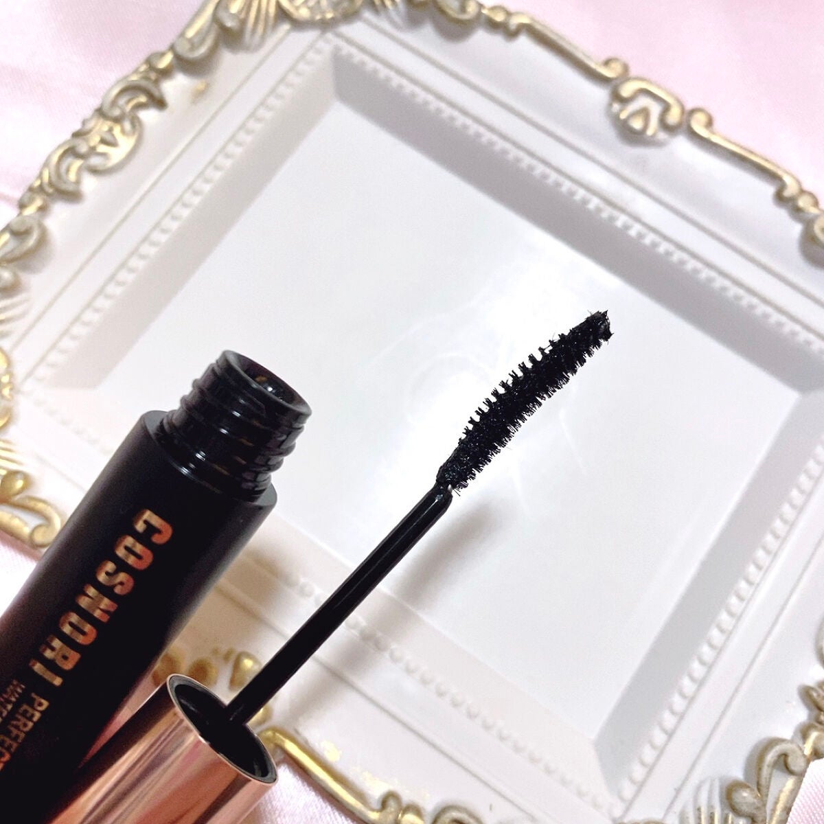 パーフェクトセッティングウォータープルーフマスカラ Long&Curl/COSNORI/マスカラを使ったクチコミ(2枚目)