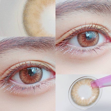 ダズリング3カラーワンデー(Dazzling 3color 1day )/OLOLA/ワンデー(1DAY)カラコンを使ったクチコミ(3枚目)