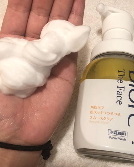ビオレ ザフェイス 泡洗顔料 スムースクリア/ビオレ/泡洗顔を使ったクチコミ(5枚目)