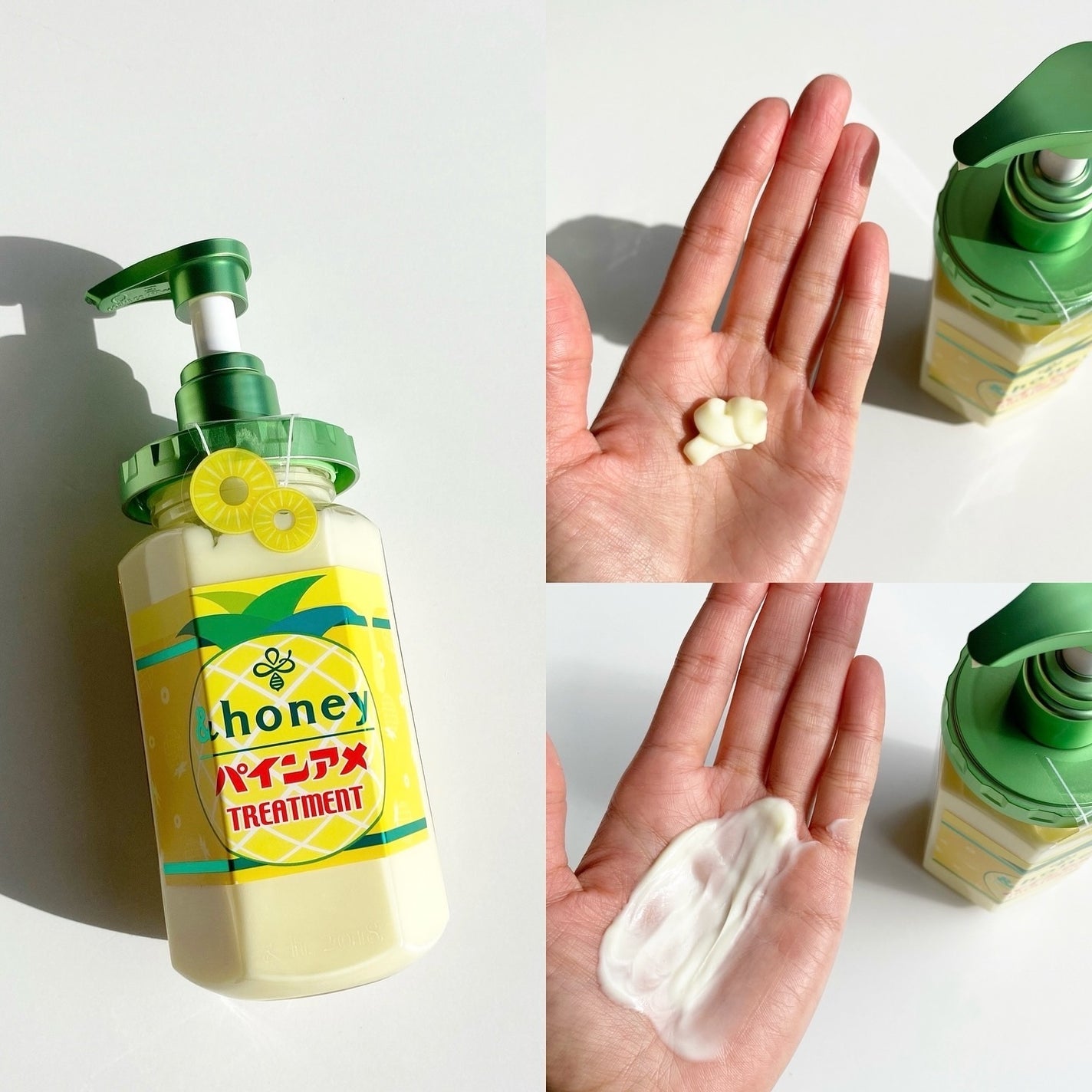 アンドハニー ディープモイスト パインアメ 限定ペアセット/&honey/市販シャンプーを使ったクチコミ(4枚目)